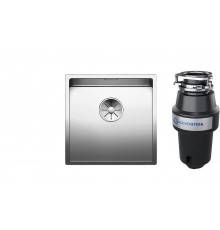 Комплект Мойка Blanco Claron 400-U + Измельчитель KUCHENSTERN Muhle
