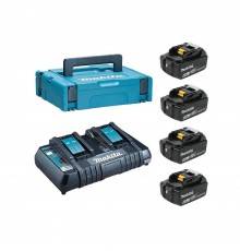 Набор Makita MAKPAC PSK MKP3PG184 BL1860B + DC18RD (198094-8)