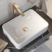 Hansgrohe Xuniva Q Раковина-чаша 55х40см., без отв., накладная, без перелива, цвет: белый. 60168450