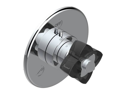 THG Petale De Cristal Noir Переключатель встраиваемый, внешняя часть, цвет: хром. U6D-A02-48M2SB THG Petale De Cristal Noir Переключатель встраиваемый, внешняя часть, цвет: хром. U6D-A02-48M2SB
