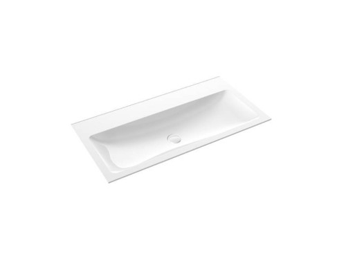 Emco Vanity units Раковина (мин. литье), 1000х522 мм, для тумб 9583 274 20 и 9583 275 20, с 1 отв., с д/ клапаном , цвет белый . 9577 114 31