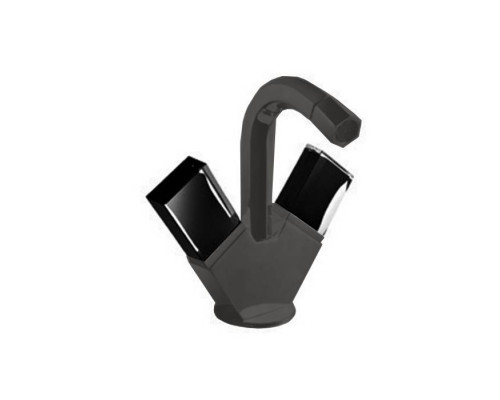 Fantini Venezia Смеситель для биде, на 1 отв., цвет: Matt Gun Metal PVD. 29 P5 N462SWF