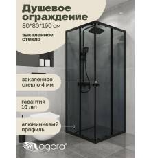 Душевая перегородка Niagara Eco NG-1008-14QT (80x80х190 см)