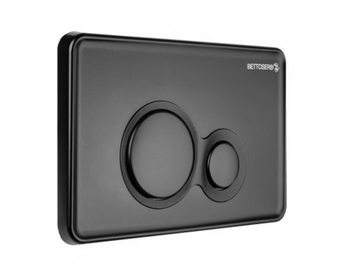 Инсталляция Bettaserb Sava Fix Slim + клавиши смыва TWIN чёрный матовый. SET40006459
