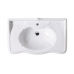 Azzurra Jubilaeum Раковина 90x56xH32 см, с пьедесталом 27xH68 см, 3 отв., цвет: Bianco lucido. JUCLT0000000BI/(JUB300 bi),  JULP0905500TBI/(JUB200/90T bi)*3
