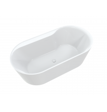 AQM3505GW-L Ванна акриловая отдельностоящая, 1795х845х600мм, левая, цвет белый глянцевый AQM3505GW-L