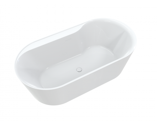 AQM3505GW-L Ванна акриловая отдельностоящая, 1795х845х600мм, левая, цвет белый глянцевый AQM3505GW-L