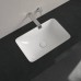 VilleroyBoch Loop Friends Раковина 54x34см, без отв., с переливом, наружная сторона в глазури, цвет: альпийский белый. 61630001