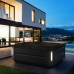 Jacuzzi J355 Минибассейн 214х214х94см, отдельноJacuzzi J355 Минибассейн 214х214х94см, отдельностоящий, панель Smoked Ebony, цвет акрила Midhight. ZC62ZY0EW40