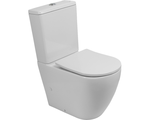 Унитаз-компакт BelBagno Sfera-r BB2141CP-TOR безободковый, крышка BB2031SC с микролифтом, бачок BB2141T Унитаз-компакт BelBagno Sfera-r BB2141CP-TOR безободковый, крышка BB2031SC с микролифтом, бачок BB2141T