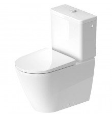 Duravit D-Neo Унитаз-моноблок 37x65см., безободковый, слив универсальный, HygieneGlaze, цвет: белый. 0944100005,  2002092000