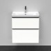 Duravit D-Neo Тумба с раковиной 63.4x45.2хh62.5см., с 2 ящиками, подвесная, цвет: белый матовый. 2367650000, DE435401818