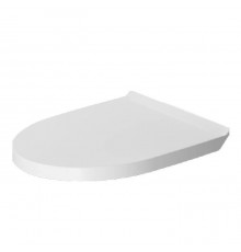 Duravit DuraStyle Сиденье съемное для унитаза BASIC, цвет: белый/нержавейка. 0020710000
