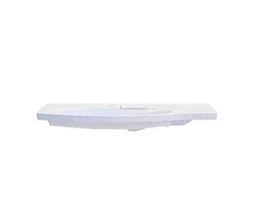 Kerama Marazzi Riva Раковина 100.7х48х15см., накладная, мебельная, с крепежом, левая, 1 отв., с переливом, цвет: белый глянцевый Kerama Marazzi Riva Раковина 100.7х48х15см., накладная, мебельная, с крепежом, левая, 1 отв., с переливом, цвет: белый глянцевый