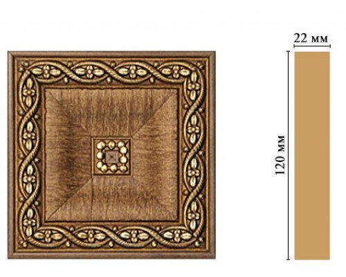 Вставка цветная DECOMASTER D208-3 (120*120*22мм) Вставка цветная DECOMASTER D208-3 (120*120*22мм)