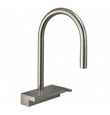 HG 73 831 800 Aquno Select M81 Смеситель для кухни 165 мм, 3 реж., выдвижной ∩ излив, sBox 73831800