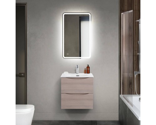 Мебель для ванной комнаты BelBagno Marino-cer-mini 50 подвесная, rovere grigio Мебель для ванной комнаты BelBagno Marino-cer-mini 50 подвесная, rovere grigio