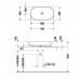 Duravit Luv Раковина накладная 70х40см, без перелива, цвет: белый. 0379700000