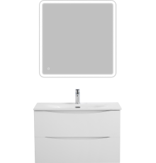 Мебель для ванной комнаты BelBagno Marino-cer-mini 80 подвесная, bianco lucido
