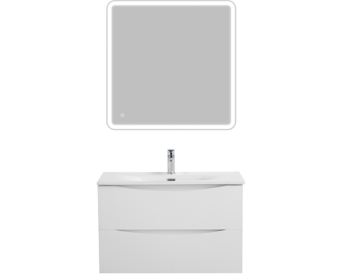Мебель для ванной комнаты BelBagno Marino-cer-mini 80 подвесная, bianco lucido Мебель для ванной комнаты BelBagno Marino-cer-mini 80 подвесная, bianco lucido