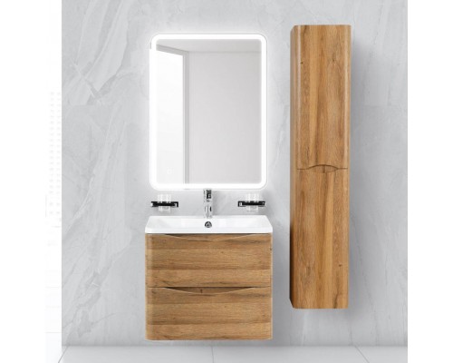 Мебель для ванной комнаты BelBagno Acqua 70 подвесная, rovere rustico
