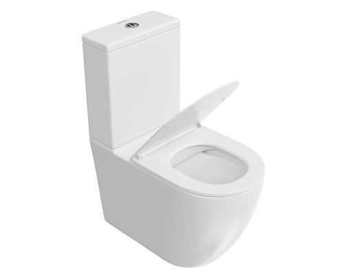 Catalano Sfera Унитаз моноблок 66х36см., безободковый, цвет: белый глянцевый. SF.wc.01,  SF.cis.01