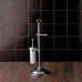 DevonDevon Single бумагодержатель и ерш. 71см., напольной подставке, цвет: хром. SL12CR