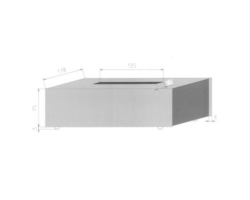 Decor Walther KB 95 Диспенсер для салфеток 25x12x8см, настольный, цвет: сталь полированная. 0844670