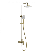 Душевая стойка Wonzon   Woghand WW-B2166-A-BG, брашированное золото