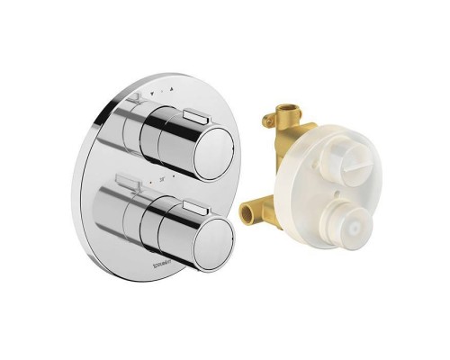 Duravit Thermostatic Смеситель для душа, встраиваемый, термостатический, цвет: хром. TH4200008010 Duravit Thermostatic Смеситель для душа, встраиваемый, термостатический, цвет: хром. TH4200008010