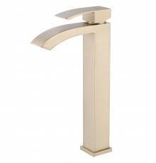 Смеситель для раковины Abber Wasserfall AF8611G, матовое золото
