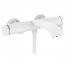 Hansgrohe Vernis Смеситель для ванны, настенный, цвет: белый матовый. 75420700