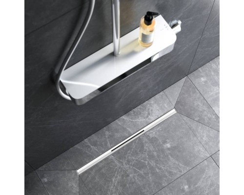 W01SC-S11-060-05SB Трап для душа линейный, универсальный затвор Slim line, 60 см W01SC-S11-060-05SB Трап для душа линейный, универсальный затвор Slim line, 60 см