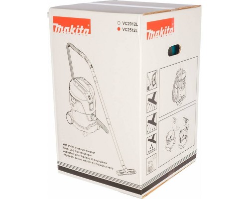 Пылесос Makita VC2512L Пылесос Makita VC2512L
