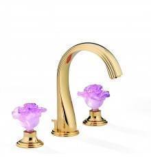 THG Rose Смеситель для раковины, 3 отв., цвет: золото. U5J-F01-151