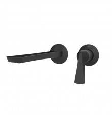 Gessi Ventaglio Внешняя часть настенного смесителя для раковины, цвет: Matte Black. 72088#299