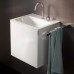 Emco Vanity units Комплект мебели 40х53.8хh39см, 1 дверь со стекл фасадом, ручка хром, корпус лак, подвесной, цвет: белый. 9577 114 41, 9583 274 24
