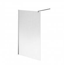 Kerama Marazzi Cristallo Душевое ограждение 120х210см, рифленое стекло, цвет: хром. CT.120.WI.CR