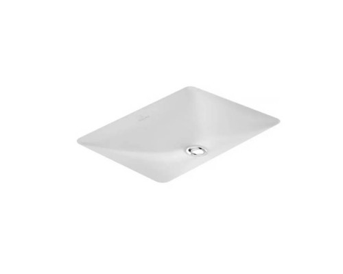 VilleroyBoch Loop Friends Раковина 54x34см, без отв., с переливом, наружная сторона в глазури, цвет: альпийский белый. 61630001 VilleroyBoch Loop Friends Раковина 54x34см, без отв., с переливом, наружная сторона в глазури, цвет: альпийский белый. 61630001
