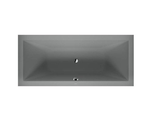 Duravit Vitrium Ванна встраиваемая 180x80cм, с ножками, с2 наклонами для спины, прямоугольная, цвет: светло-серый матовый. 700426HD