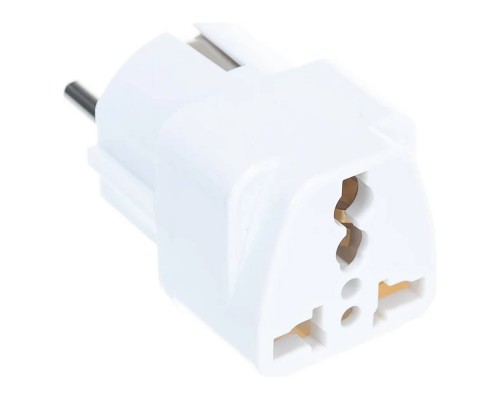 Переходник сетевой универсальный с заземляющими контактами 16А 250В