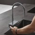 Hansgrohe Aquno Select M81 Смеситель для кухни, 1 отв., с вытяжным душем, 3jet, каскад, sBox, цвет: хром. 73831000