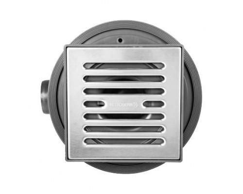 Трап с мультисифоном горизонтальный Bettoserb 15x15. 14702509