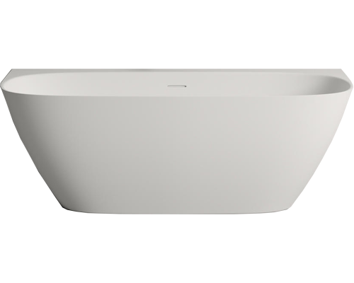 Ванна из искусственного камня Salini Sofia Wall S-Sense 160x80 см, овальная, с донным клапаном