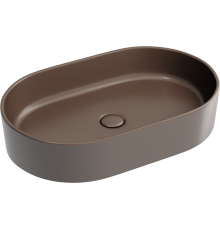 Раковина Ceramicanova Element CN6048MDB темно-коричневая матовая