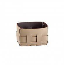 Colombo Adj Корзинка Mini Bottega, 12x19H13 см , цвет: капучино/шоколад. BADJ1012-0406