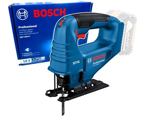 Лобзик аккумуляторный Bosch GST 183-LI(б/акб;б/зу)