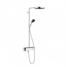 Hansgrohe Pulsify S Душевая система, настенная, 1jet, с термостатом, цвет: хром. 24230000