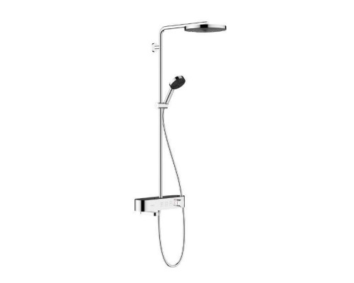 Hansgrohe Pulsify S Душевая система, настенная, 1jet, с термостатом, цвет: хром. 24230000 Hansgrohe Pulsify S Душевая система, настенная, 1jet, с термостатом, цвет: хром. 24230000