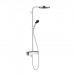Hansgrohe Pulsify S Душевая система, настенная, 1jet, с термостатом, цвет: хром. 24230000